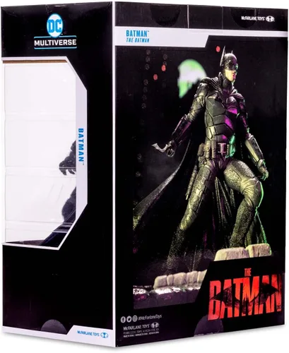 Vista 9 de McFarlane Multiverse The Batman de la película de Batman - Figura de lujo de 12 pulgadas, multicolor (el estilo de la figura puede variar)