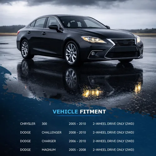 Vista 169 de Detroit Axle - Kit de suspensión frontal de 10 piezas para Dodge Avenger 2008-2014, Chrysler Sebring 2007-2010, 2 brazos de control inferiores, 2