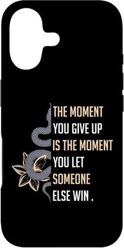 Vista 32 de Funda para iPhone 16 Mamba Motivacional Mentalidad Don't Give Up
