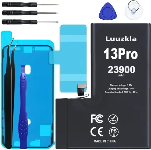 Vista 15 de Batería de 23900 mAh compatible con iPhone 11 PRO, nueva actualización, repuesto de batería de gran capacidad, compatible con iPhone 11 Pro