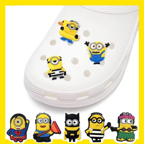 Vista 4 de 12 dijes de cocodrilo de dibujos animados para decoración de zapatos sandalias para niños niñas dijes de cocodrilo para niños y niñas Metal No es