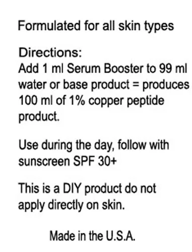 Vista 3 de DNA Code-Sin Aguja Alternativa-Argireline Péptido de Cobre Reducción de Arrugas Suero Booster w/Snap-8, Matrixyl 3000