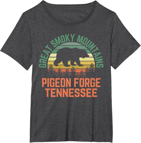 Vista 26 de Camiseta Pigeon Forge Great Smoky Mountains National Park Tennessee, Negro, S