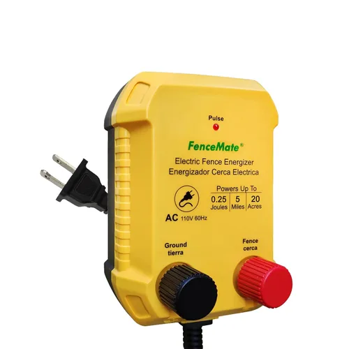 Vista 8 de Cargador de Valla Eléctrica AC FenceMate de Potencia Salida 0.15J hasta 2 Millas para Contener Mascotas Pequeñas, Aves de Corral, Mantener Roedores