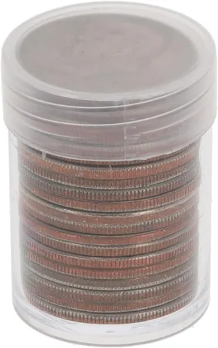 Vista 10 de BCW Tubos de monedas de medio dólar para Kennedy Half Dollars, herméticos