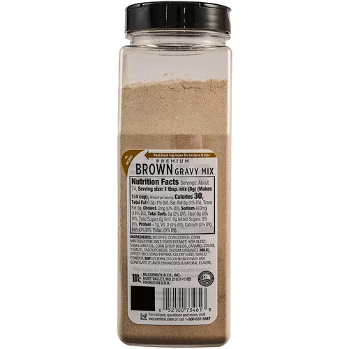 Vista 13 de McCormick Mezcla de salsa marrón premium, 21 oz