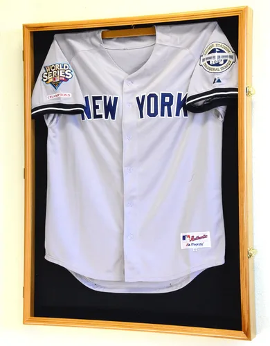 Vista 8 de XL Jersey Vitrina 98% Protección UV - Fútbol/Hockey/Béisbol/Baloncesto/Fútbol Shadowbox Montaje en Pared