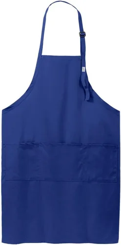 Vista 5 de Joe's USA Delantal con pechera ajustable de 8 onzas con bolsillos