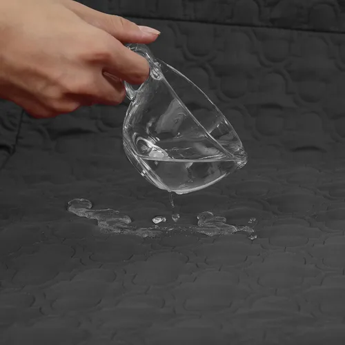 Vista 5 de RBSC - Fundas de sofá para el hogar, 100% impermeable, acolchadas, gruesas y lo suficientemente largas para cubrir la parte del reposapiés, funda