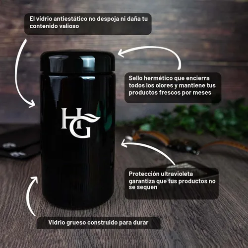 Vista 4 de Herb Guard 1 oz 500 ml., Negro
