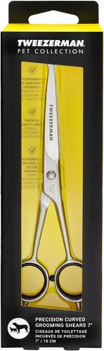 Vista 16 de Tweezerman 7" Pet Grooming Shears-Safety Round Tips for Dogs & Cats