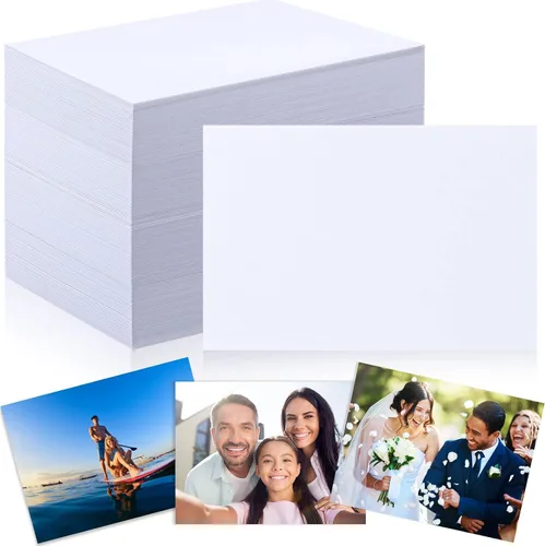 Vista 9 de Fainne 400 hojas de papel fotográfico de 4 x 6 pulgadas, doble cara