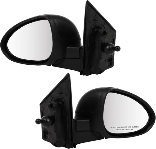 Vista 10 de Espejo Lateral del Conductor o del Pasajero Compatible con 1980-1996 Para Ford F150 1980-1996 Para Ford F250 1980-1996 Para Ford F350 Operado