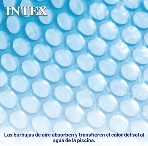 Vista 5 de Intex Cubierta solar para piscinas de 9.5 pies de diámetro de fácil colocación y estructura