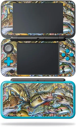 Vista 21 de MightySkins Skin compatible con Nintendo 2DS XL - Negro abstracto Funda protectora de vinilo duradera y única Fácil de aplicar, quitar y cambiar