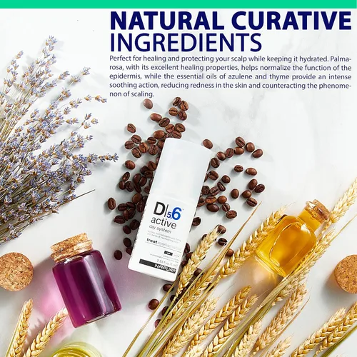 Vista 4 de NAPURA Tratamiento anticaspa D5.6 con aceite de árbol de té, ácido salicílico y zinc (2.53 onzas líquidas), acondicionador natural para el cuero