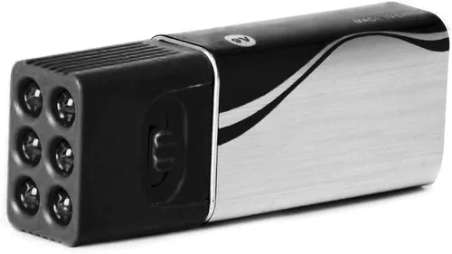 Vista 4 de Lixada Linterna LED mini linterna luz incluyendo 9 voltios batería linterna antorcha linterna