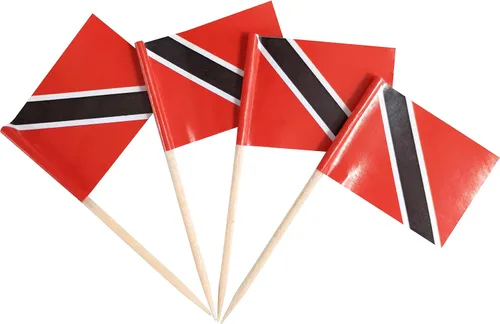 Vista 42 de JBCD Bandera afroamericana con palillo de dientes panafricano, mini banderas negras de liberación para cupcakes, 200