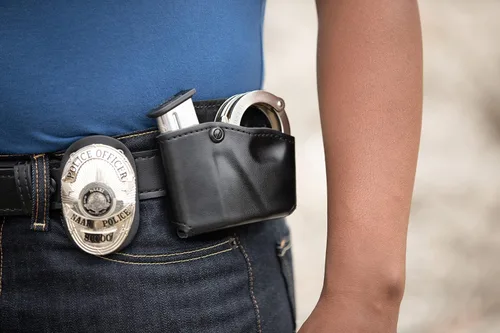 Vista 4 de Safariland 573 Open Top Magazine and Handcuff Pouch