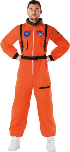 Vista 6 de Morph Disfraz de astronauta para adulto, traje espacial para hombre, disfraz de Halloween para hombre, trajes de astronauta, disfraces de la NASA