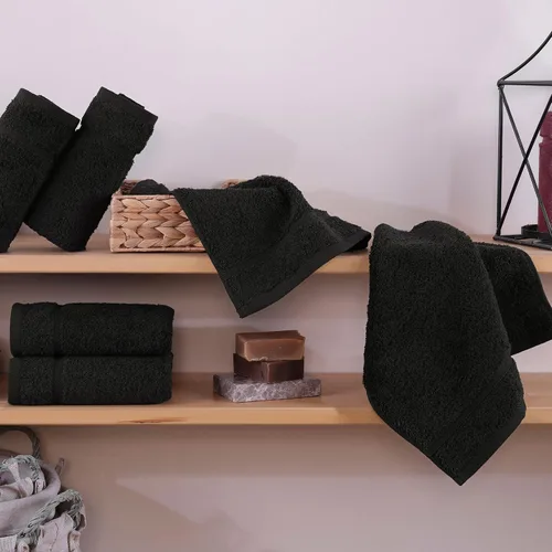 Vista 5 de Hawmam Linen - Juego de toallas de algodón turco original prémium, calidad de hotel para máxima suavidad y absorción, para cara, manos, cocina