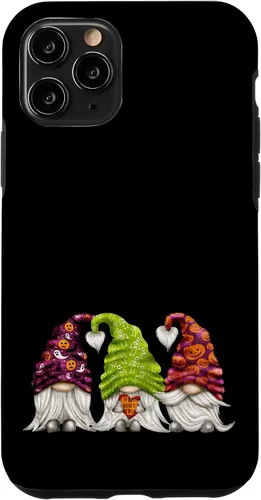 Vista 27 de iPhone 16 Cute Halloween Accessories For Kids Gnome Boo Halloween Case