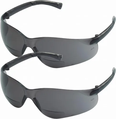 Vista 6 de BKH10 Anteojos de seguridad de policarbonato, 1.0 Diopter, transparente, con antiderrape Lente Transparente