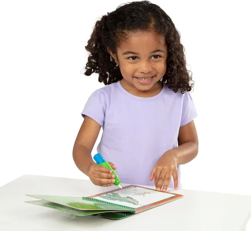 Vista 7 de Melissa & Doug On The Go Water Wow! Almohadilla de actividades para colorear reutilizable que se revela con agua - Selva