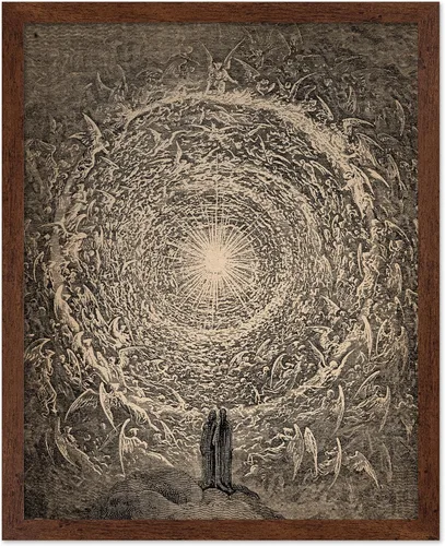 Vista 48 de Poster Master Póster astrológico clásico, impresión de ciencia vintage, regalo para artistas, amigos, el antiguo zodiaco de Egipto, rueda