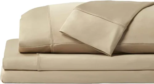 Vista 13 de SHEEX Juego de sábanas Original Performance con 2 fundas de almohada, tela ultra suave que ventila mejor que el algodón
