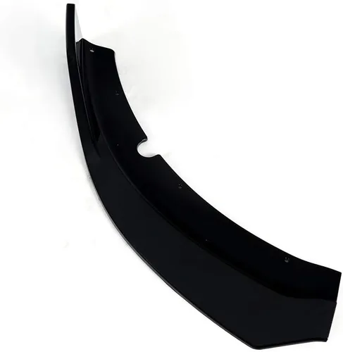 Vista 5 de CHEDA Combinación de parachoques delantero, protector divisor de labio, compatible con Dodge Charger 2015-2020 SRT solo estilo V2, negro brillante