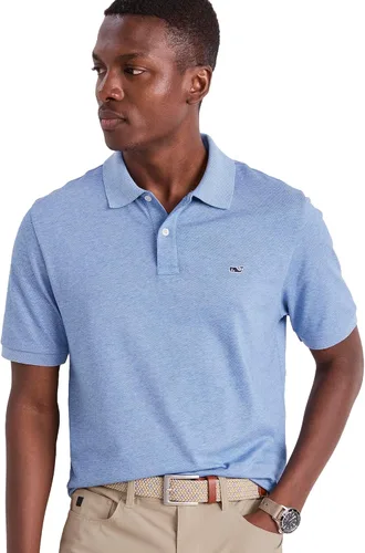 Vista 14 de Vineyard Vines Polo de piqué Edgartown para hombre Albaricoque