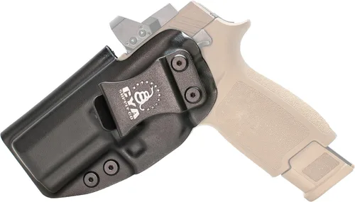 Vista 53 de CYA Supply Co. - Fundas IWB Black Optics Ready - Múltiples ajustes - Propiedad de veteranos - Fabricado en Estados Unidos