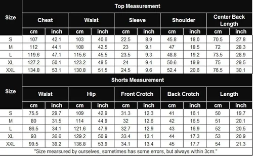 Vista 7 de COOFANDY Conjunto de camisa polo y pantalones cortos para hombre, trajes de verano de 2 piezas, pantalones cortos, trajes de moda casuales de manga