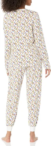 Vista 2 de Cosabella Conjunto de camiseta y pantalón deportivo de manga larga para mujer
