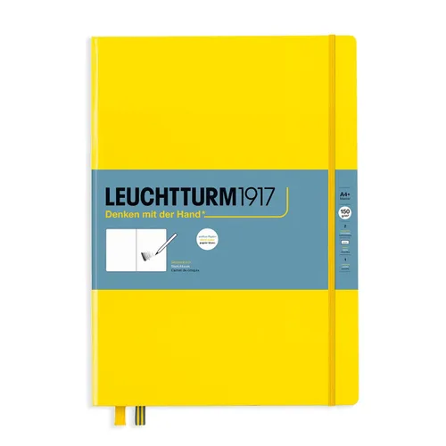 Vista 27 de Leuchtturm1917 - Medium A5 Hardcover Sketchbook (Black) - 112 Pages of 150g/m² Paper Negro