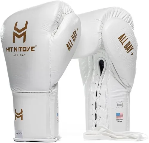 Vista 15 de HIT N MOVE All Day Plus - Guantes de boxeo con peso para hombre, equipo de boxeo, guantes de entrenamiento de bolsa pesada para boxeo