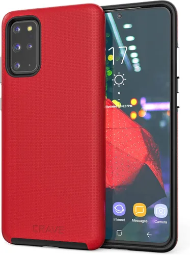 Vista 28 de Crave Para Samsung Galaxy S20 Plus Caso, Funda De Doble Capa De Protección A Prueba De Golpes Para Samsung Galaxy S20 Plus 5G (6.7 Pulgadas) - Aqua