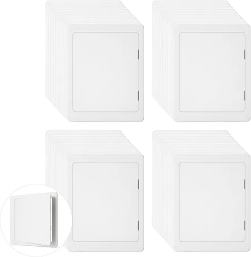 Vista 11 de Morvat Panel de acceso de 14 x 14 pulgadas para paneles de yeso y techo con puerta, plástico ABS duradero de alta resistencia y caja de acceso