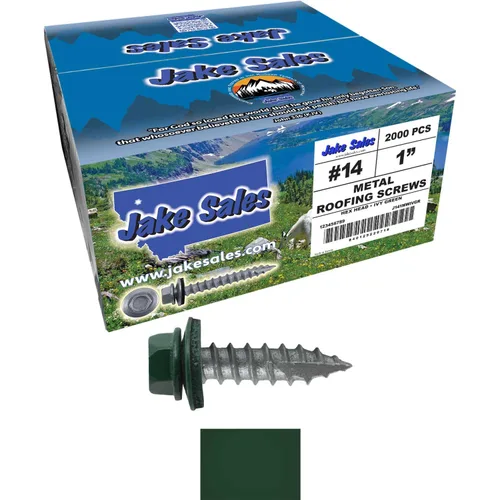 Vista 89 de TORNILLOS PARA TECHOS DE METAL #14: (250) Tornillos x 1" ABC GRIS Tornillo para techo de chapa metálica con cabeza hexagonal y arandela.
