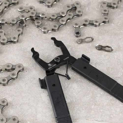 Vista 6 de BIKEHAND Herramienta de alicates de cadena de bicicleta para bicicleta, extracción rápida de eslabones MTB Road - Compatible con todas las marcas