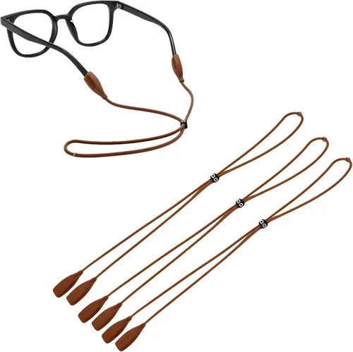 Vista 26 de Correa ajustable para gafas, diseño elástico y elástico, adecuado para gafas de miopía, lentes de sol, gafas deportivas