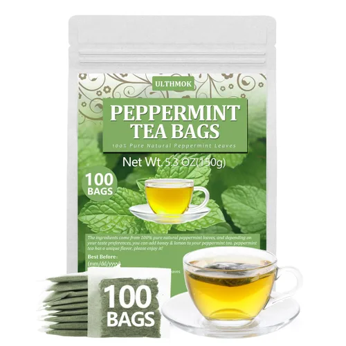 Vista 36 de Bolsas de té de raíz de bardana premium, 60 bolsas de té/6.4 onzas, té de bardana 100% natural, sin aditivos, sin cafeína.
