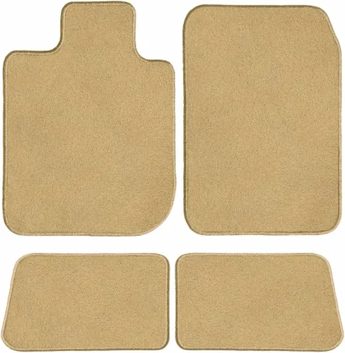 Vista 6 de GGBAILEY Alfombrillas beige personalizadas para Porsche 718 Boxster 2017-2018