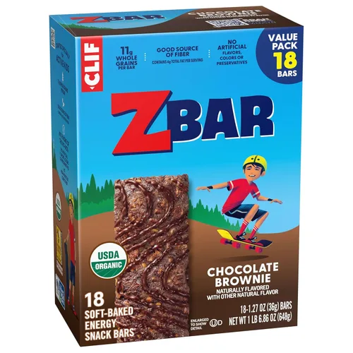 Vista 11 de Zbar - Barras de chocolate y brownie horneadas suaves, barras de granola