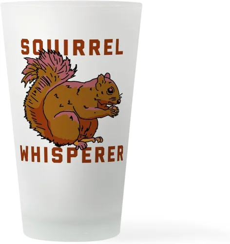 Vista 8 de CafePress Vaso de cerveza de ardilla, 16 oz. Vaso para beber