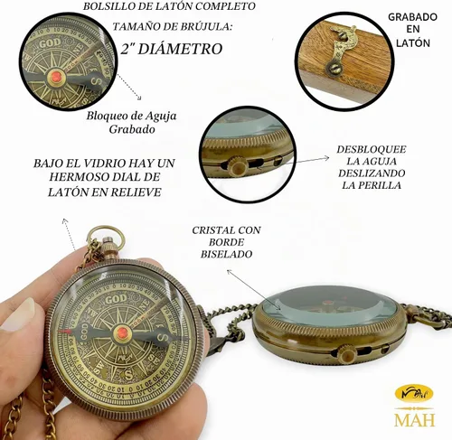 Vista 3 de Brass Compass Gift to My Son Never Forget I Love You, Sentimental Keepsake from Mom Dad Grandparents, Inspirational Guidance Compass Gift for Son