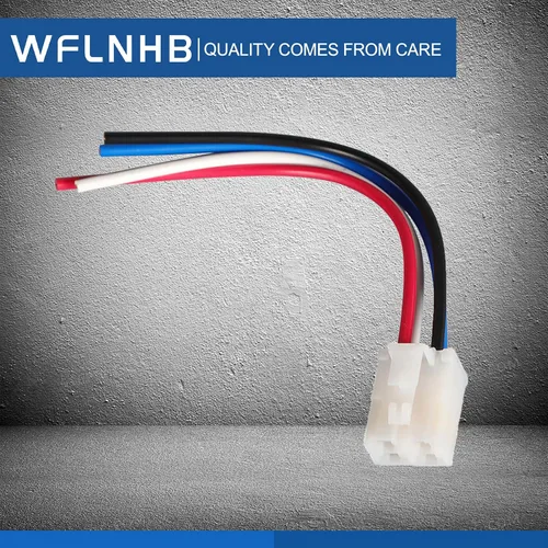 Vista 7 de WFLNHB Reemplazo del arnés de cableado de reparación del enchufe del relé del solenoide del arrancador para Yamaha YFZ450 R1 Roadliner Stratoliner