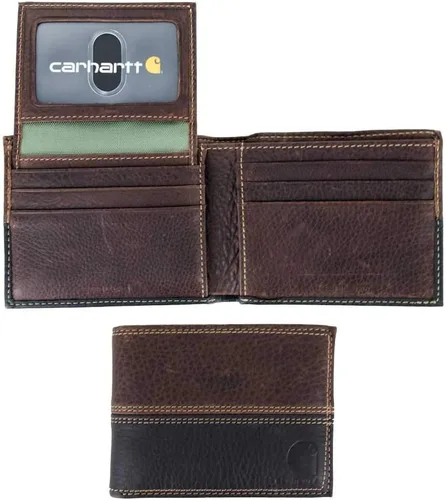 Vista 5 de Cartera Carhartt para hombre B0000210 con tarjetero Negro
