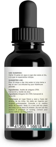 Vista 2 de Betel Natural Aceite de orégano premium 75% Carvacrol - 1 fl oz